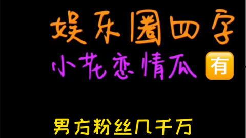 娱乐圈吃瓜名词